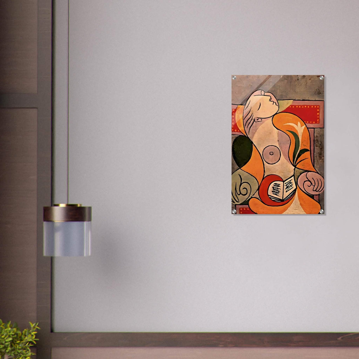 La Lecture by Pablo Picasso 1932 - Acrylic Print - 50x75 cm / 20x30″ -