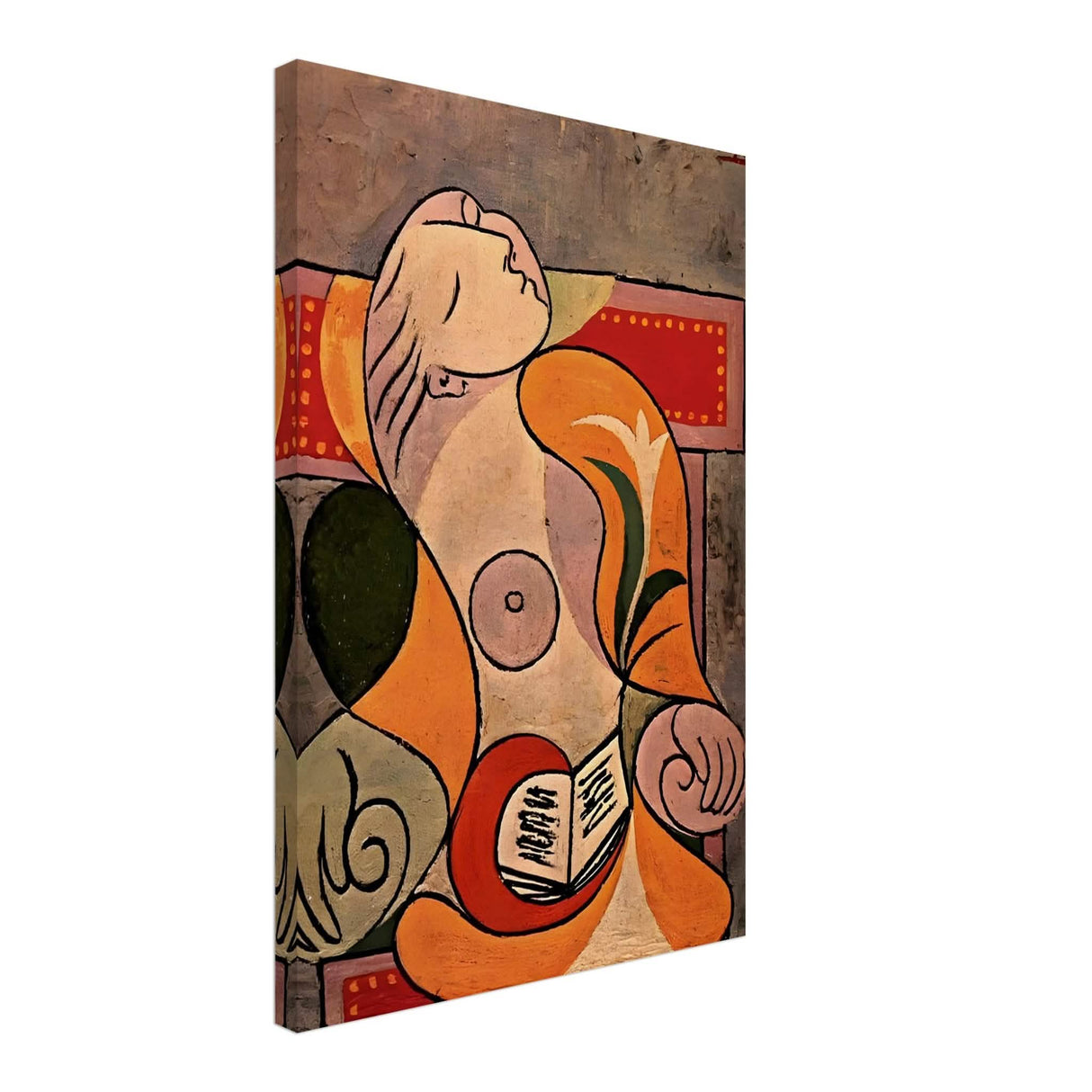 La Lecture by Pablo Picasso 1932 - Canvas - 40x60 cm / 16x24″ - Slim