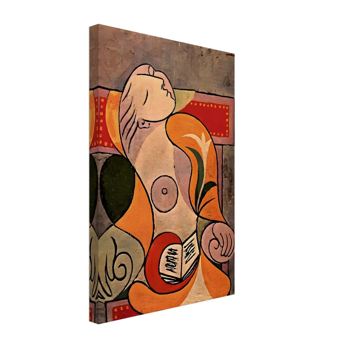 La Lecture by Pablo Picasso 1932 - Canvas - 30x45 cm / 12x18″ - Slim