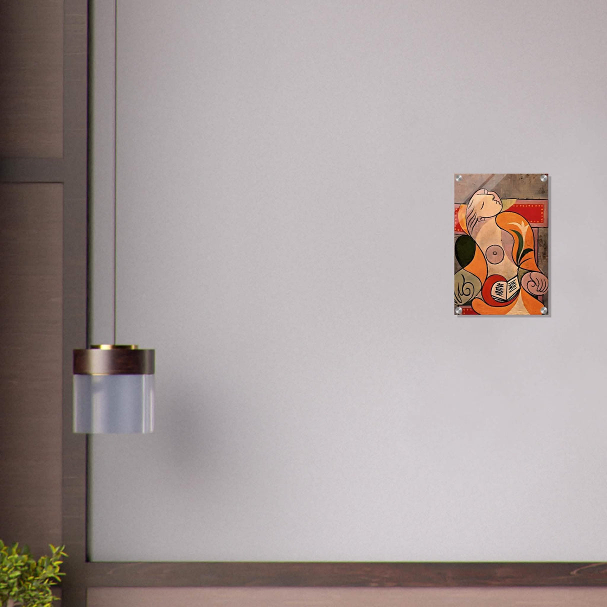 La Lecture by Pablo Picasso 1932 - Acrylic Print - 30x45 cm / 12x18″ -