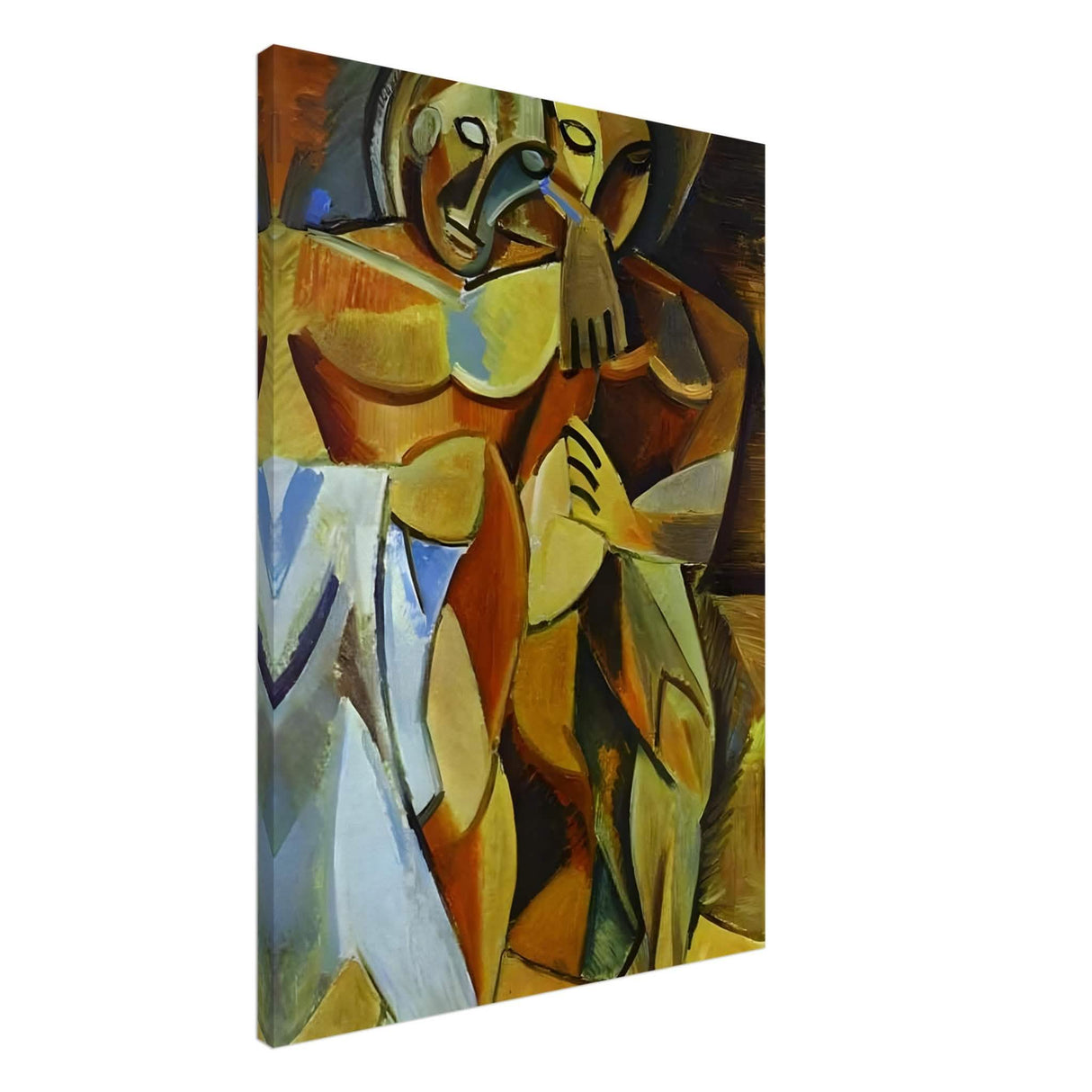 L'amitié by Pablo Picasso 1908 (Friendship, Two Nudes) - Canvas - 70x100 cm / 28x40″ - Thick