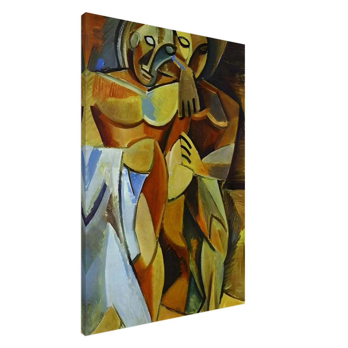 L'amitié by Pablo Picasso 1908 (Friendship, Two Nudes) - Canvas - 70x100 cm / 28x40″ - Slim