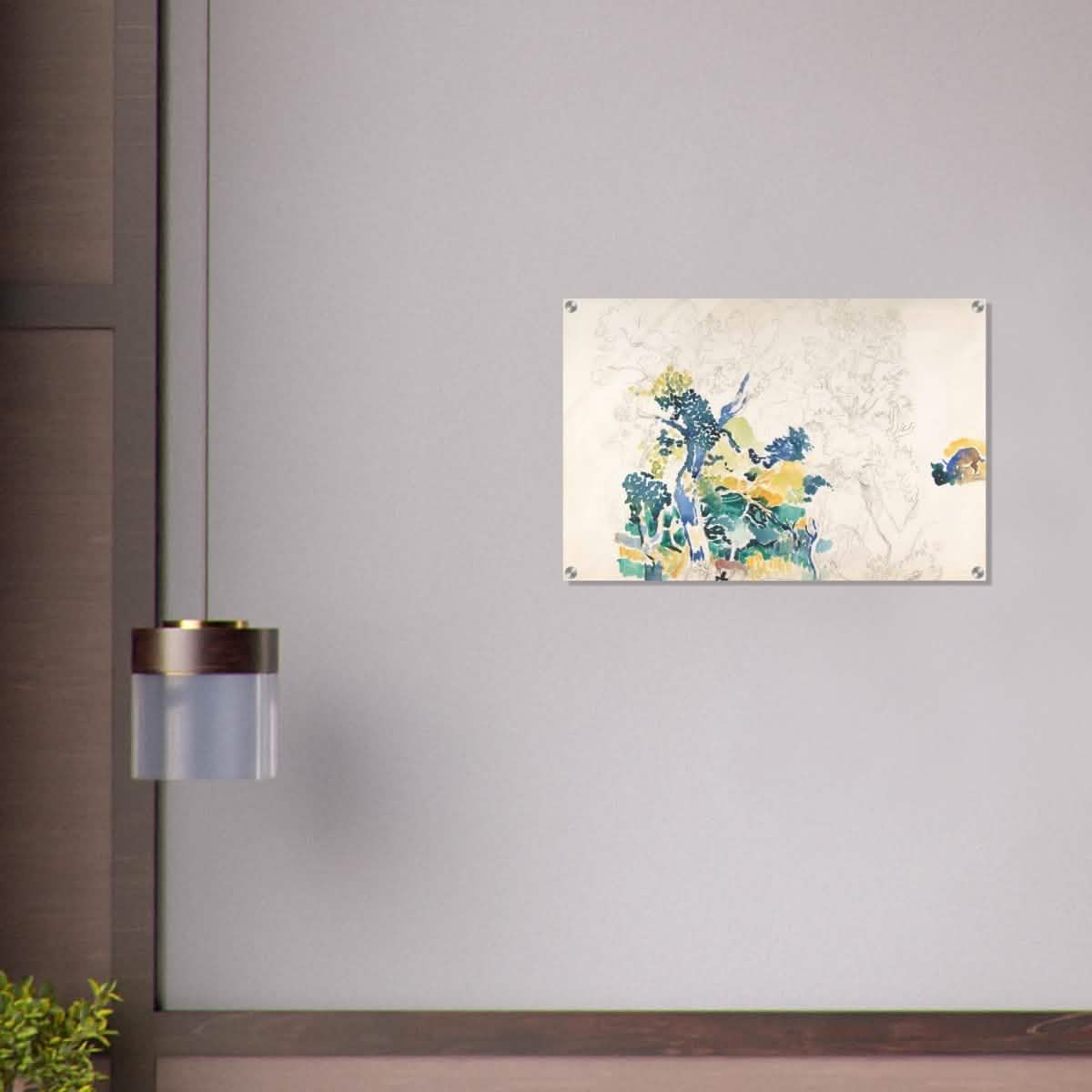 Landscape Painting by Henri - Edmond Cross - Acrylic Print - 50x75 cm / 20x30″ -