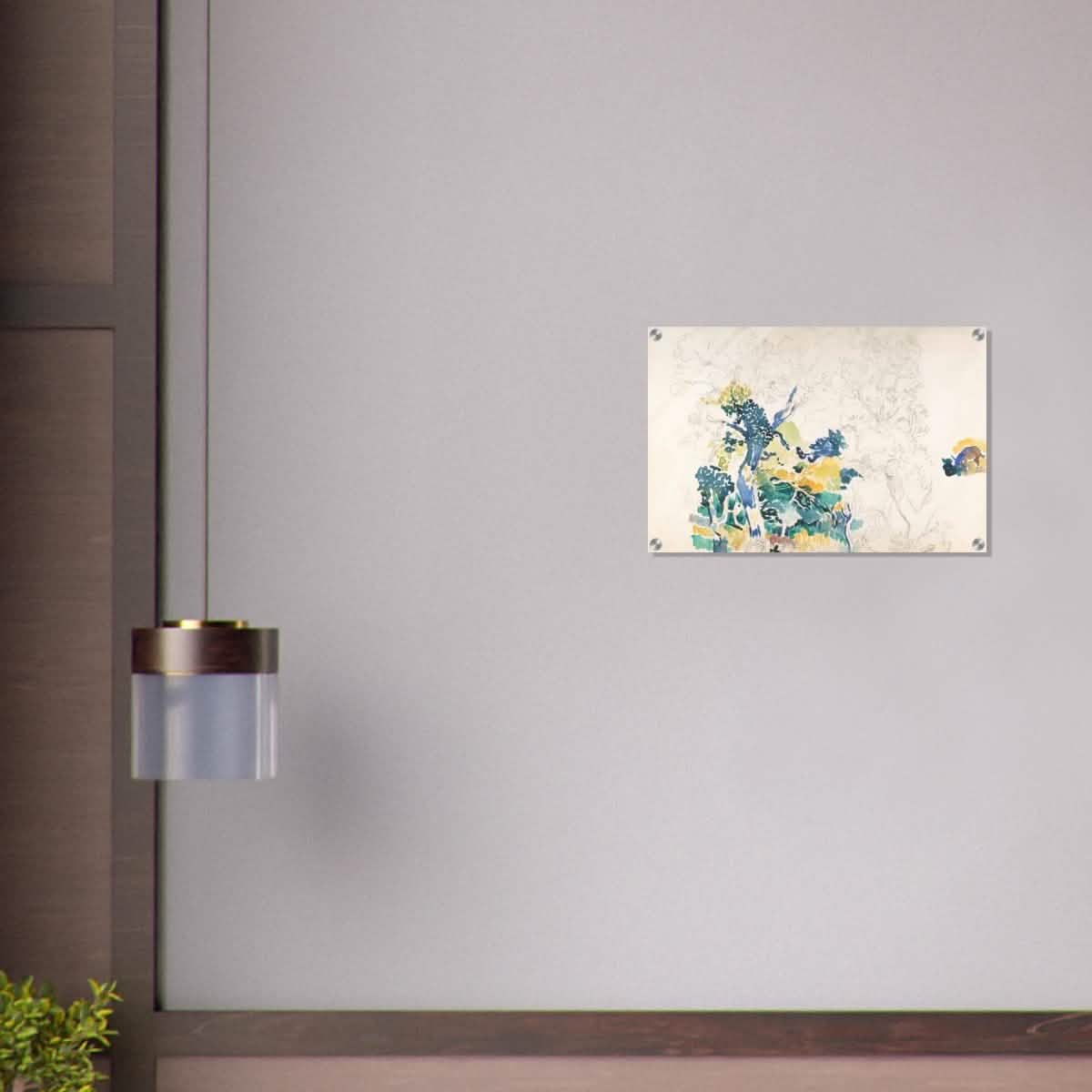 Landscape Painting by Henri - Edmond Cross - Acrylic Print - 40x60 cm / 16x24″ -