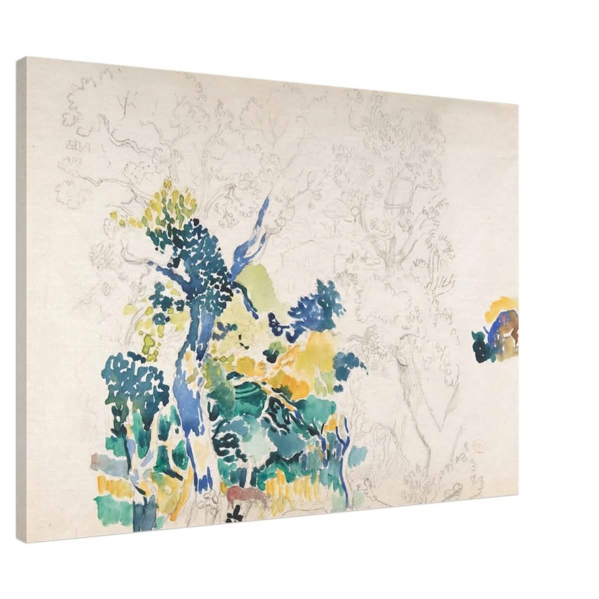 Landscape Painting by Henri - Edmond Cross - Canvas - 70x100 cm / 28x40″ - Slim