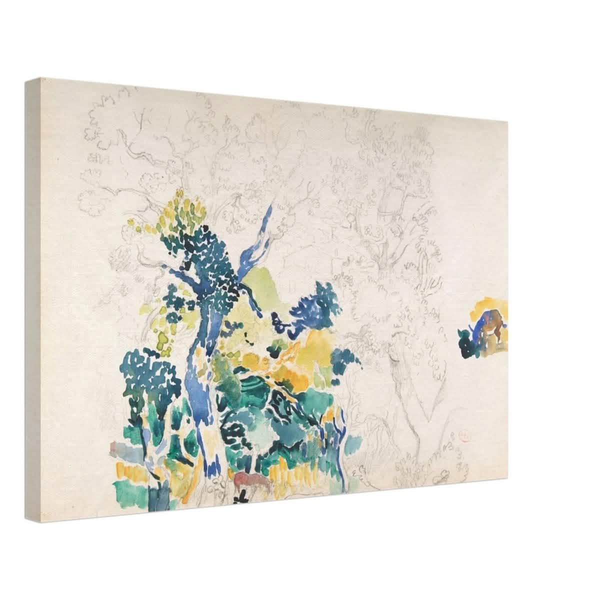 Landscape Painting by Henri - Edmond Cross - Canvas - 40x60 cm / 16x24″ - Slim