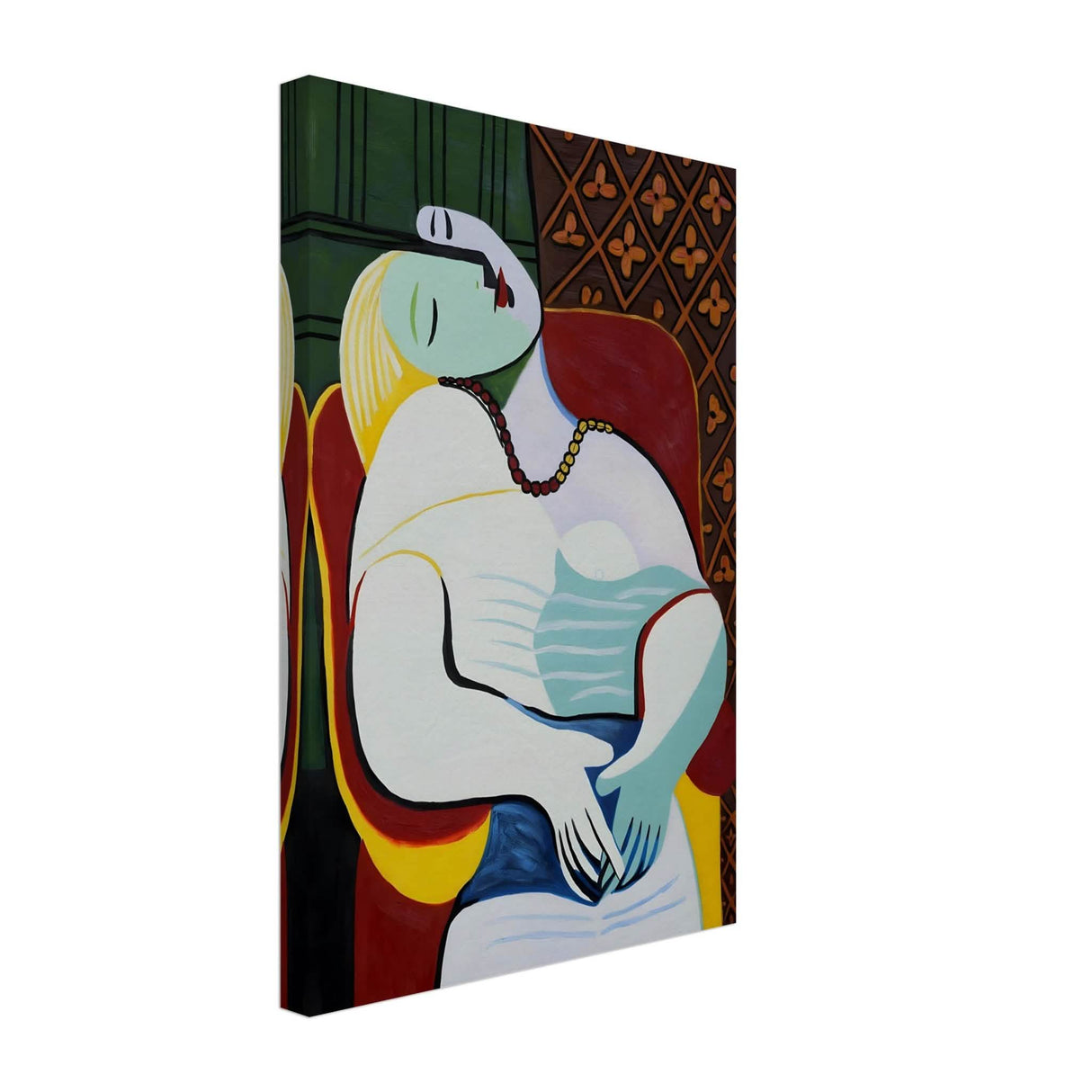 Le Rêve | The Dream by Pablo Picasso1932 - Canvas - 30x45 cm / 12x18″ - Slim