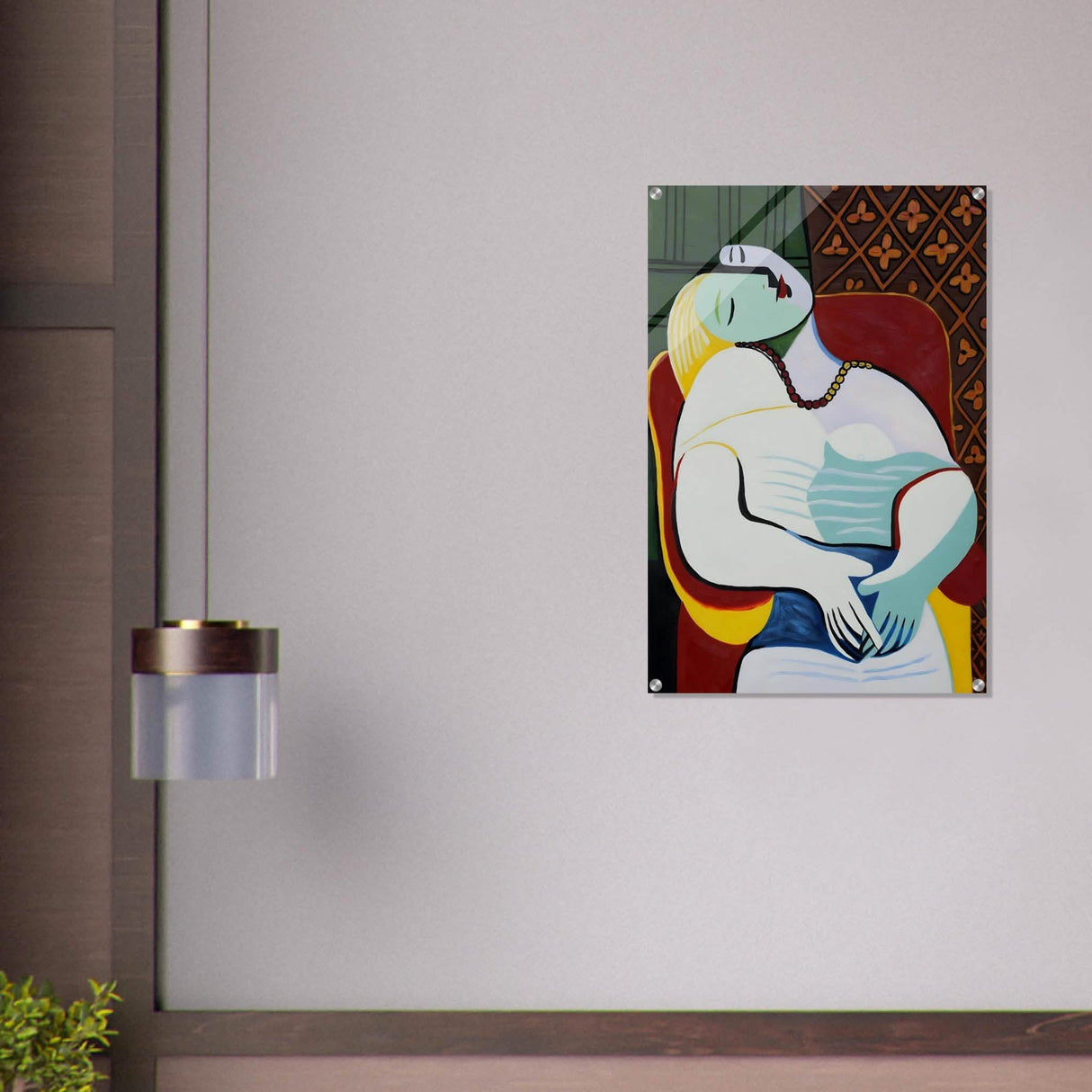 Le Rêve | The Dream by Pablo Picasso1932 - Acrylic Print - 60x90 cm / 24x36″ -