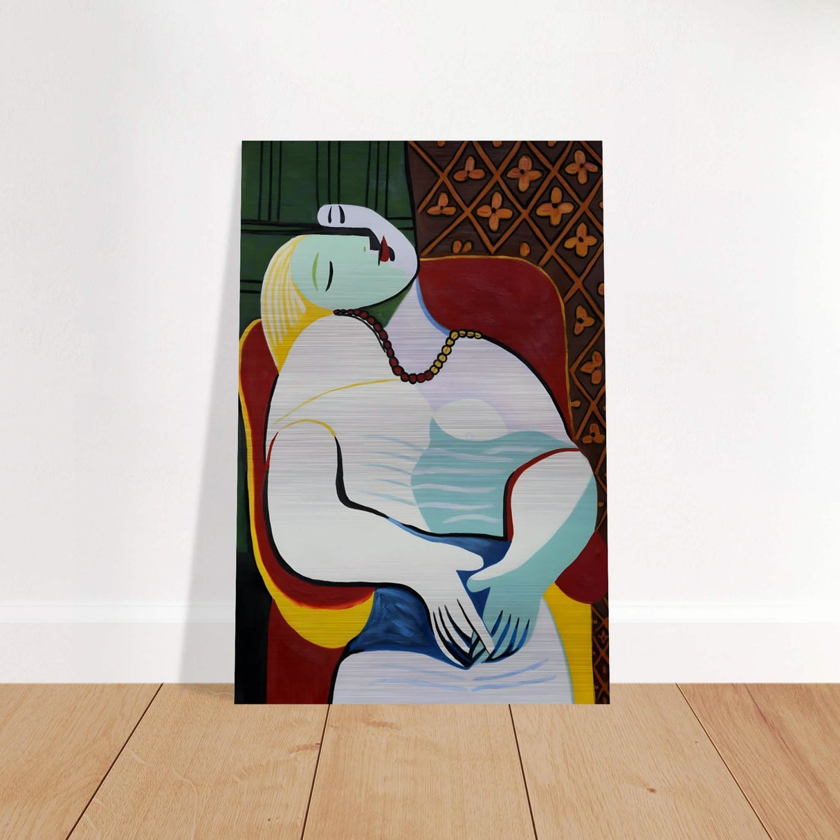 Le Rêve | The Dream by Pablo Picasso1932 - Brushed Aluminum Print - 60x90 cm / 24x36″ -