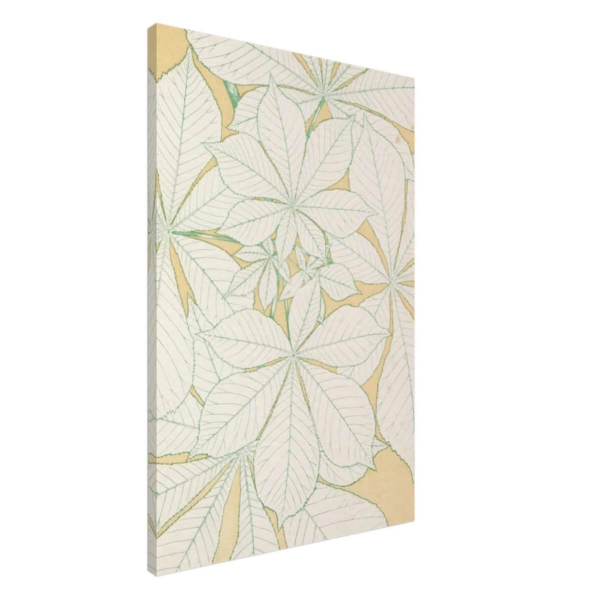 Leaves from Nature No.1 (1856) by Owen Jones | Vintage wall art print - Canvas - 60x90 cm / 24x36″ -