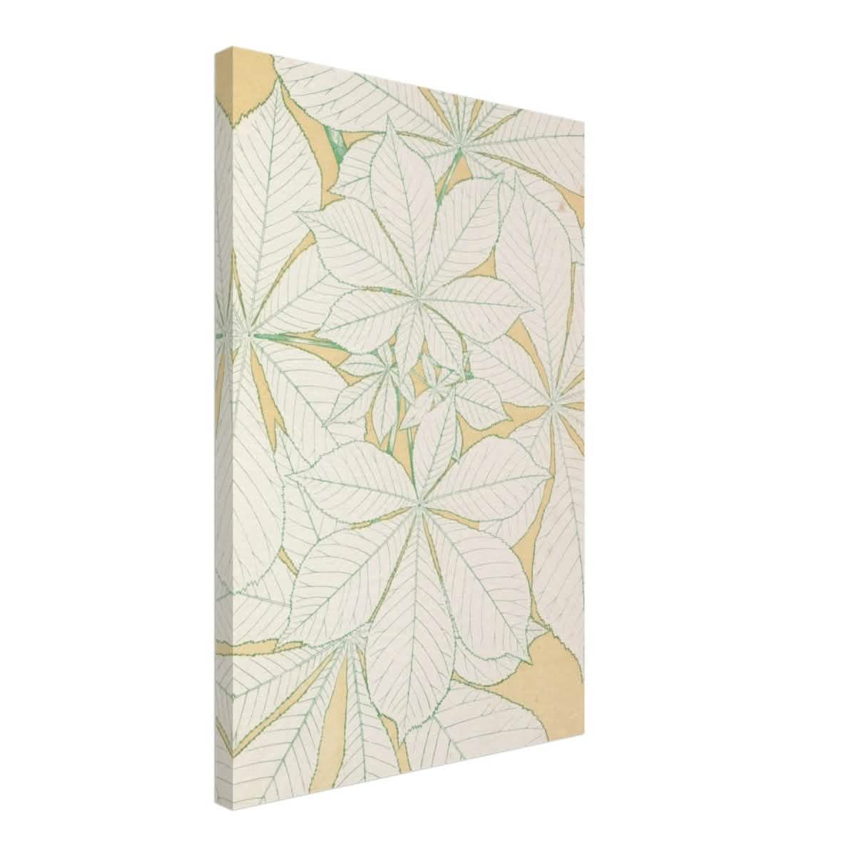 Leaves from Nature No.1 (1856) by Owen Jones | Vintage wall art print - Canvas - 40x60 cm / 16x24″ -