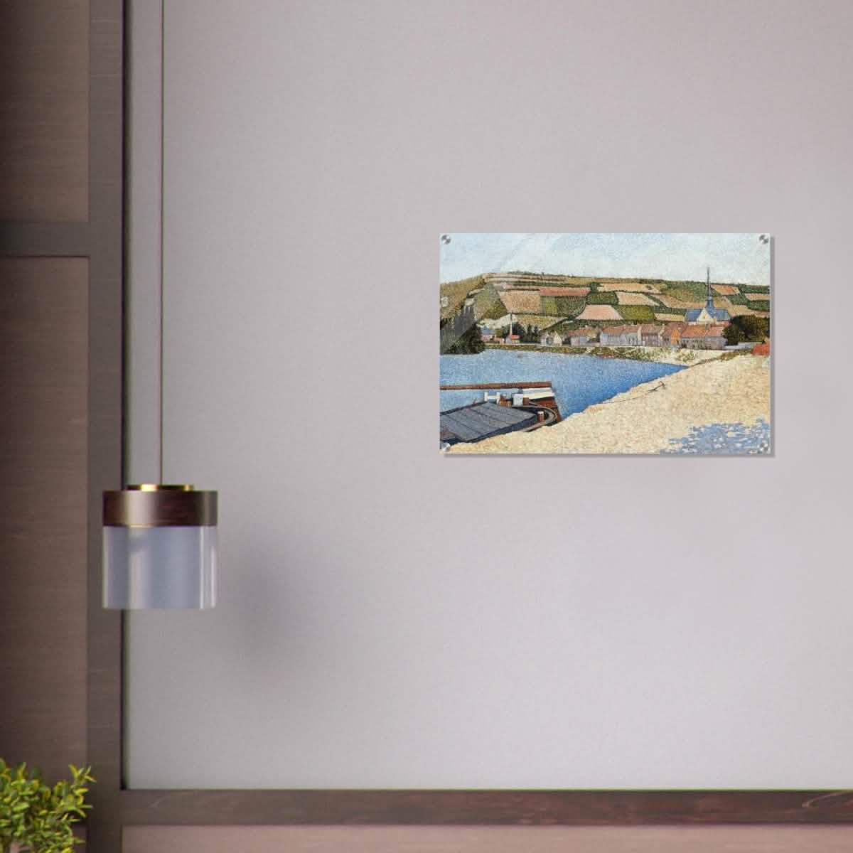 Les Andelys, Côte d’Aval by Paul Signac - Acrylic Print - 50x75 cm / 20x30″ -