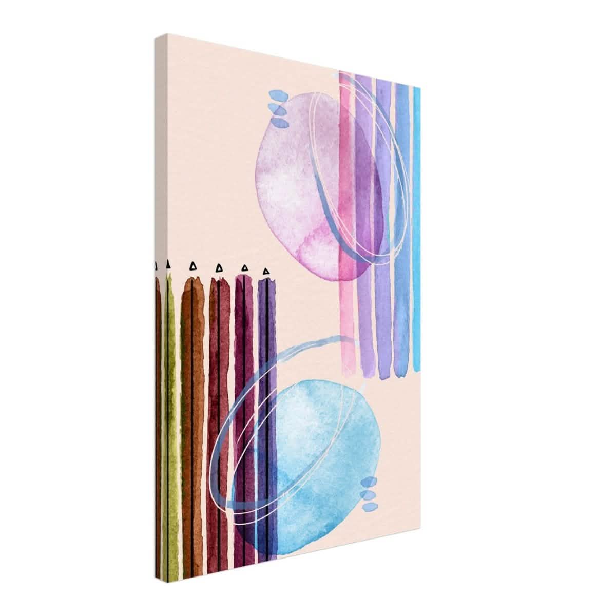 Linear Harmony Abstract - 40x60 cm / 16x24″ - Canvas -