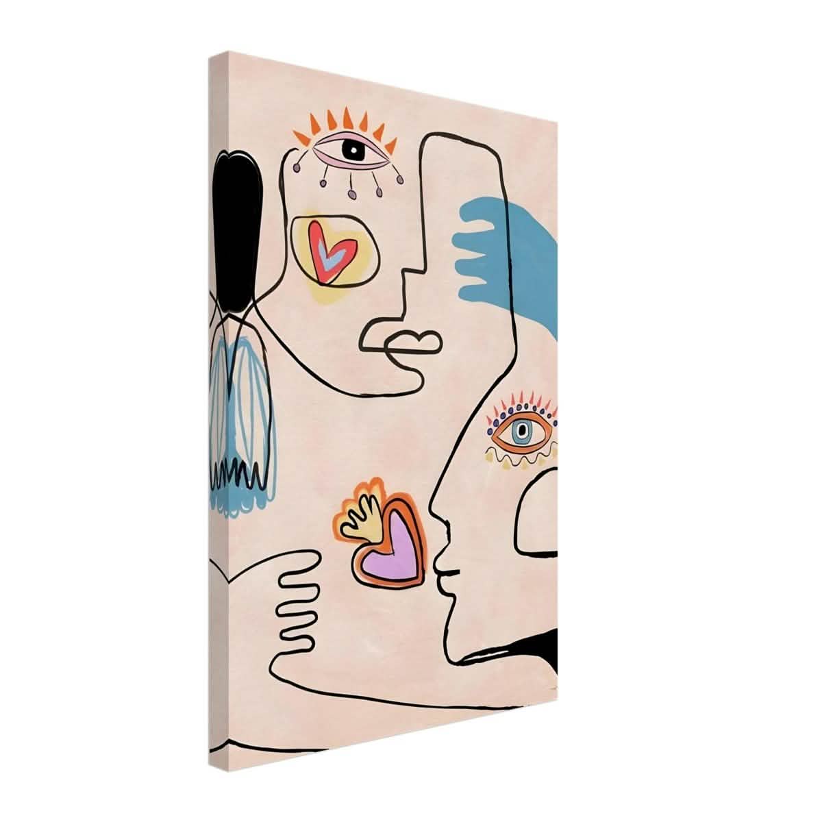 Love by Pablo Picasso - Canvas - 40x60 cm / 16x24″ - Thick