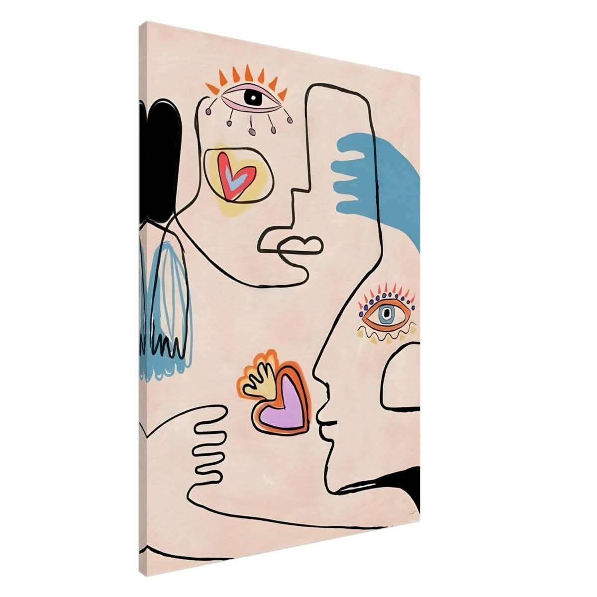 Love by Pablo Picasso - Canvas - 70x100 cm / 28x40″ - Slim