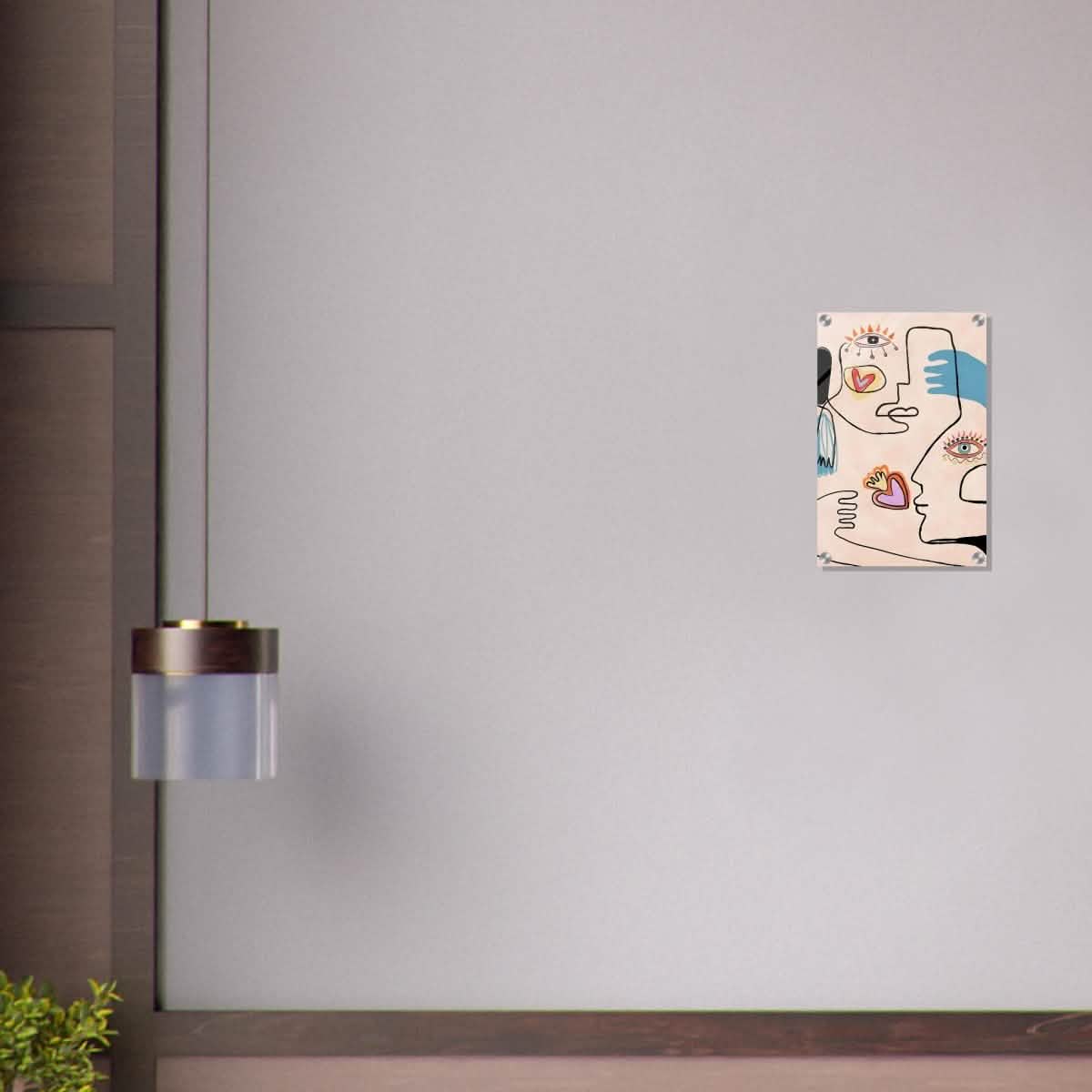 Love by Pablo Picasso - Acrylic Print - 30x45 cm / 12x18″ -