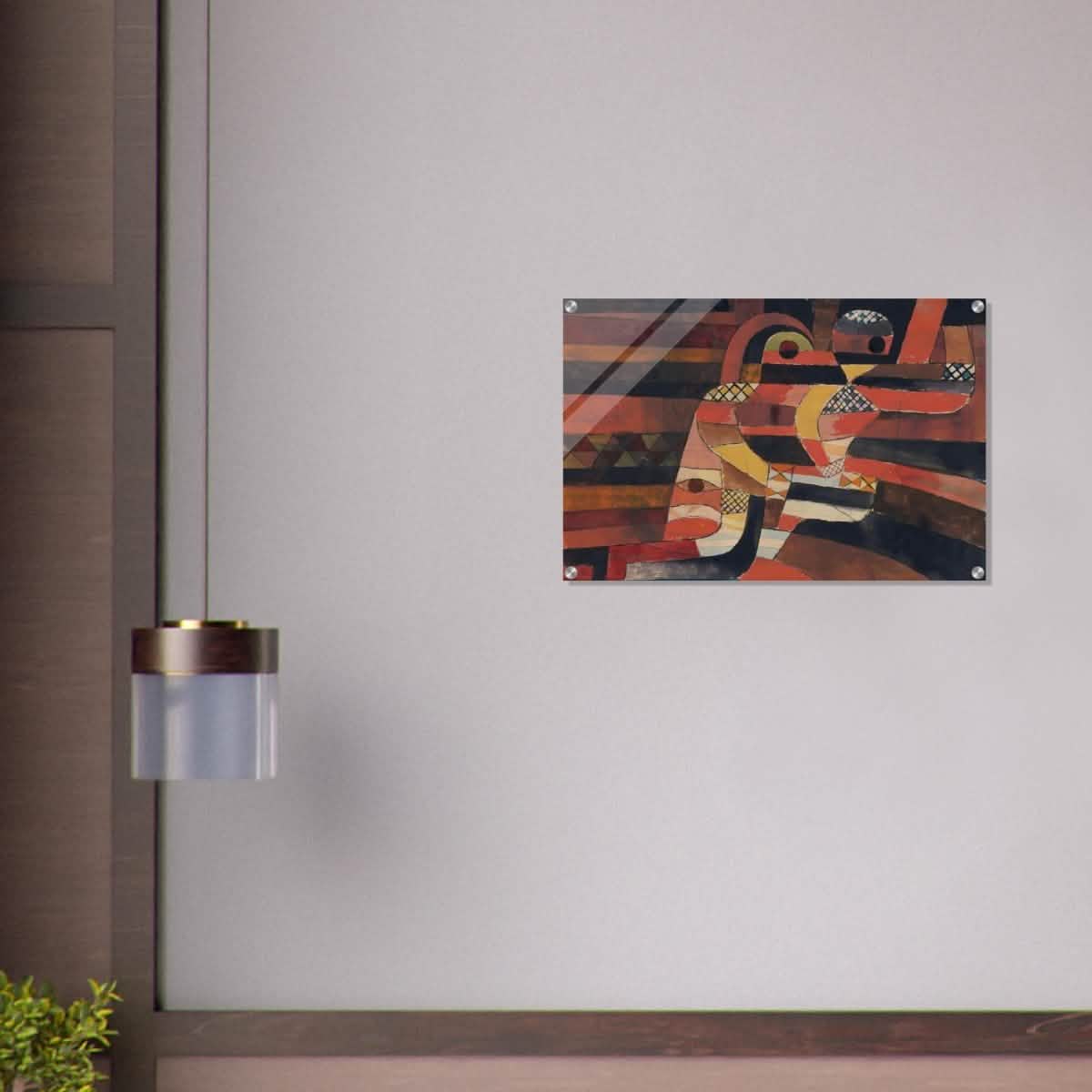 Lovers by Paul Klee Vintage Abstract Wall Art - Acrylic Print - 50x75 cm / 20x30″ -