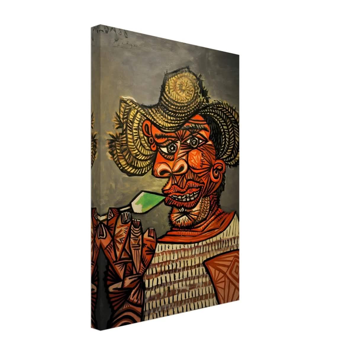 Man with a Lollipop by Pablo Picasso - Canvas - 30x45 cm / 12x18″ - Slim