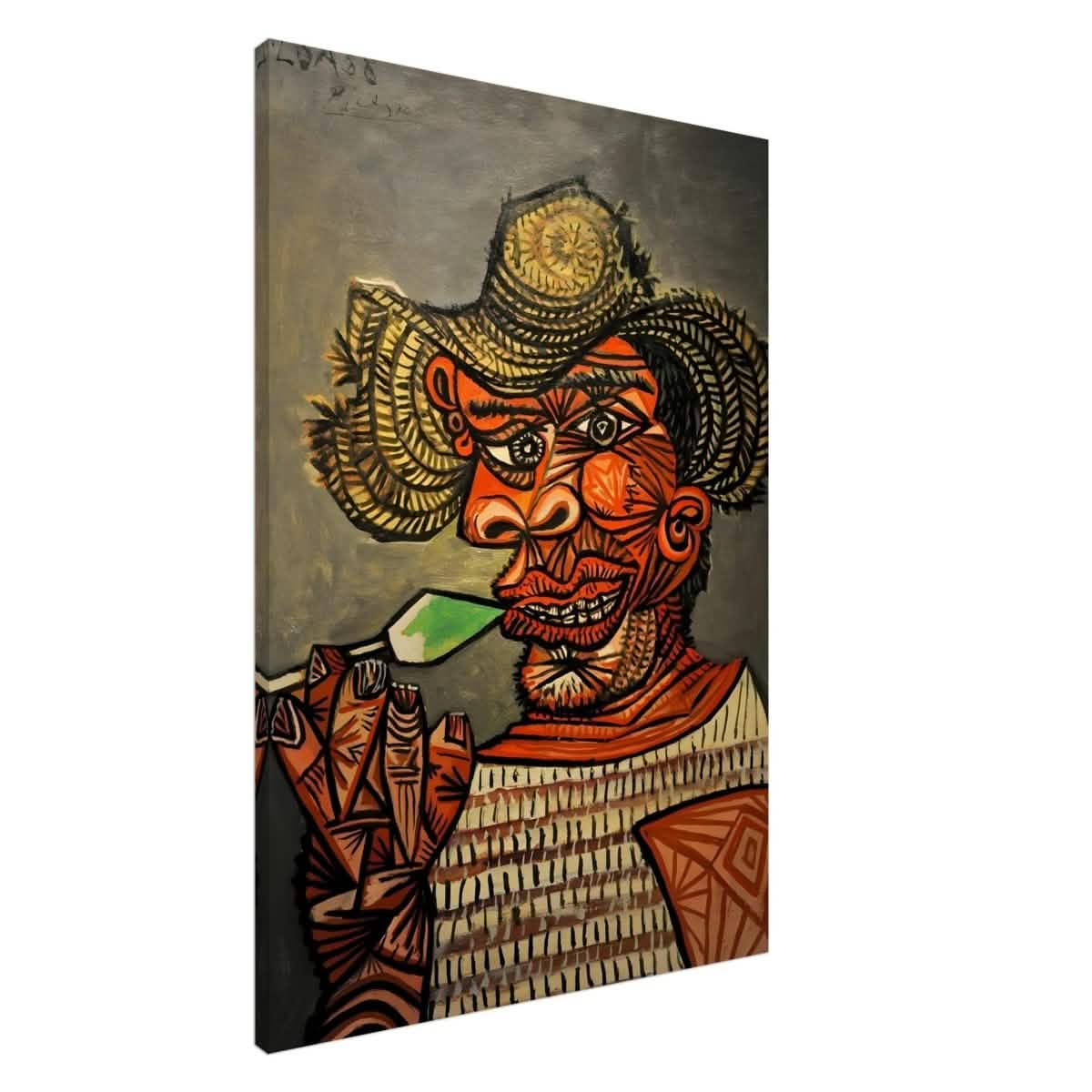 Man with a Lollipop by Pablo Picasso - Canvas - 70x100 cm / 28x40″ - Slim