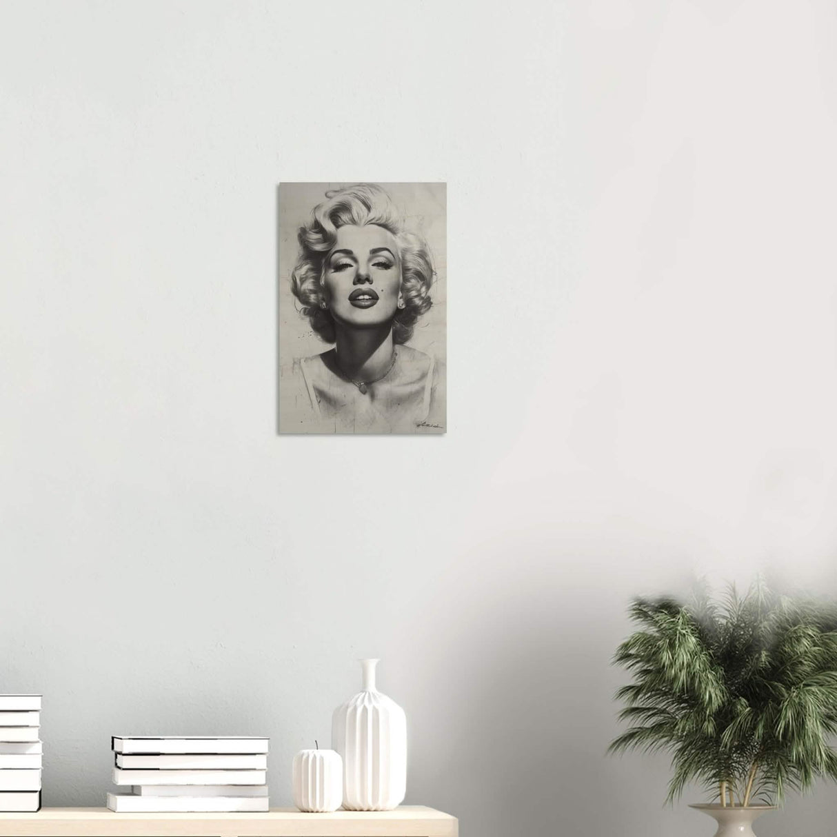Marilyn Monroe Pop Art Wall Art - Wood Prints - 30x45 cm / 12x18″ -