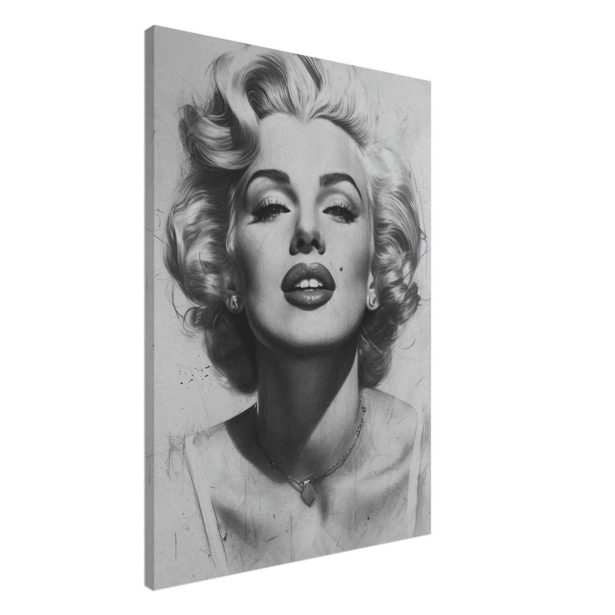 Marilyn Monroe Pop Art Wall Art - Canvas - 70x100 cm / 28x40″ - Thick