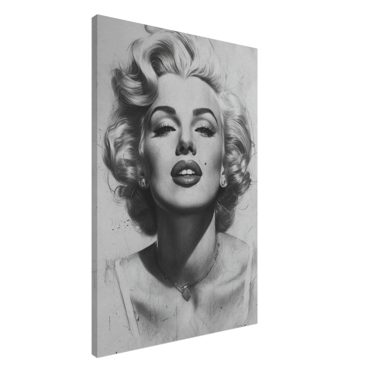 Marilyn Monroe Pop Art Wall Art - Canvas - 60x90 cm / 24x36″ - Slim