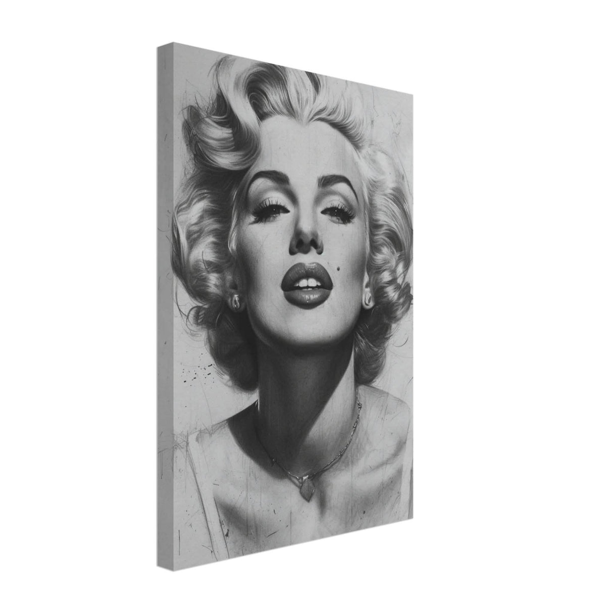 Marilyn Monroe Pop Art Wall Art - Canvas - 30x45 cm / 12x18″ - Slim