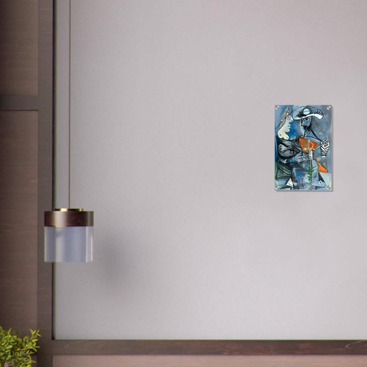 Matador & Wife by Pablo Picasso - Acrylic Print - 30x45 cm / 12x18″ -