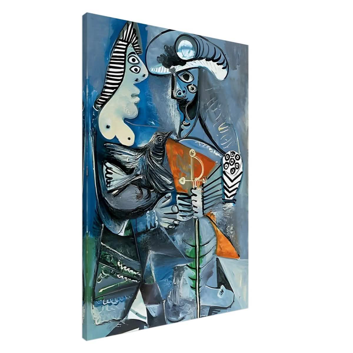 Matador & Wife by Pablo Picasso - Canvas - 70x100 cm / 28x40″ - Slim