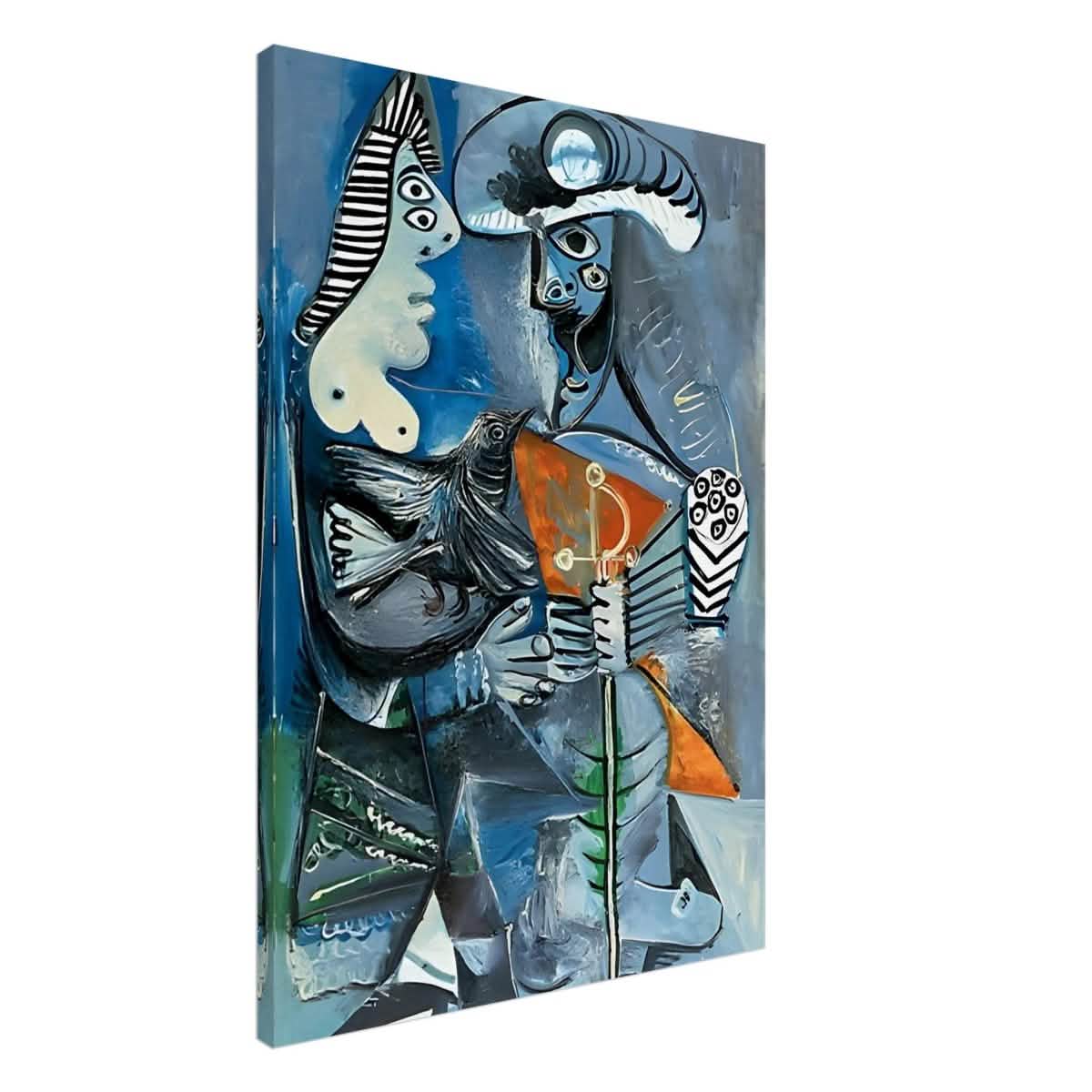 Matador & Wife by Pablo Picasso - Canvas - 70x100 cm / 28x40″ - Thick