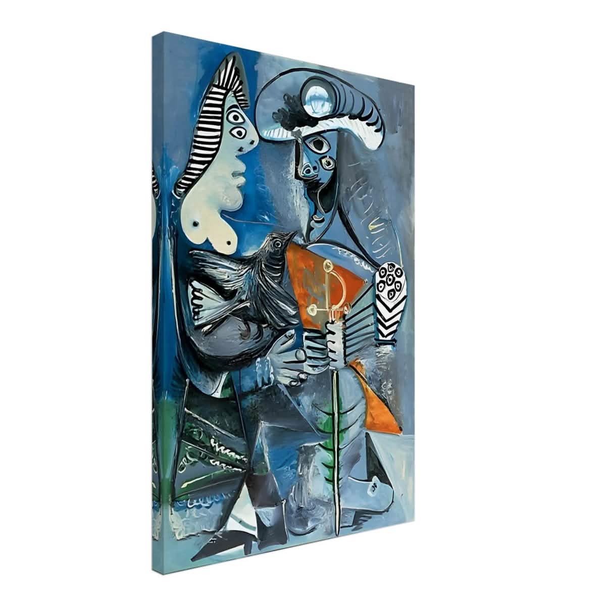 Matador & Wife by Pablo Picasso - Canvas - 50x75 cm / 20x30″ - Thick