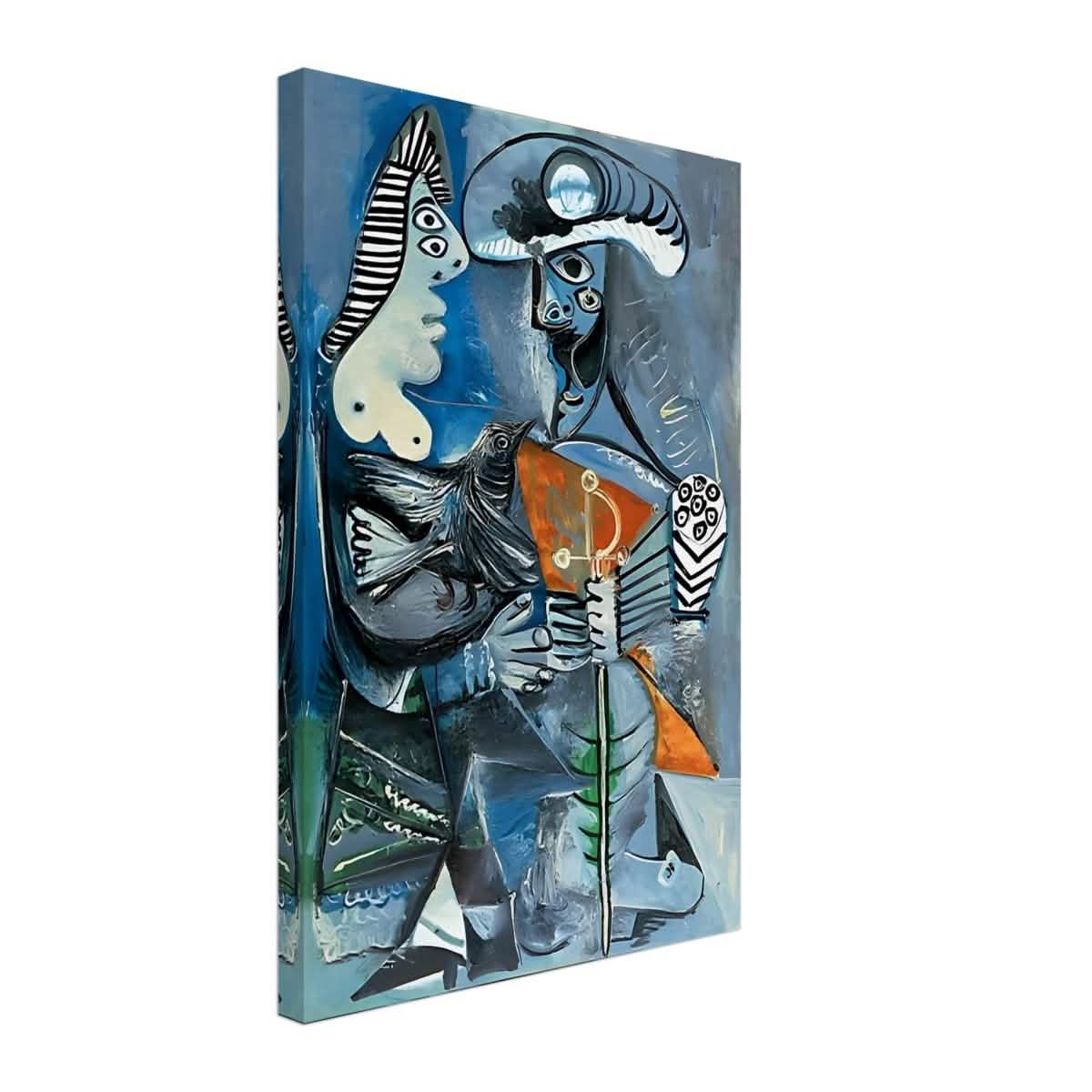 Matador & Wife by Pablo Picasso - Canvas - 40x60 cm / 16x24″ - Thick