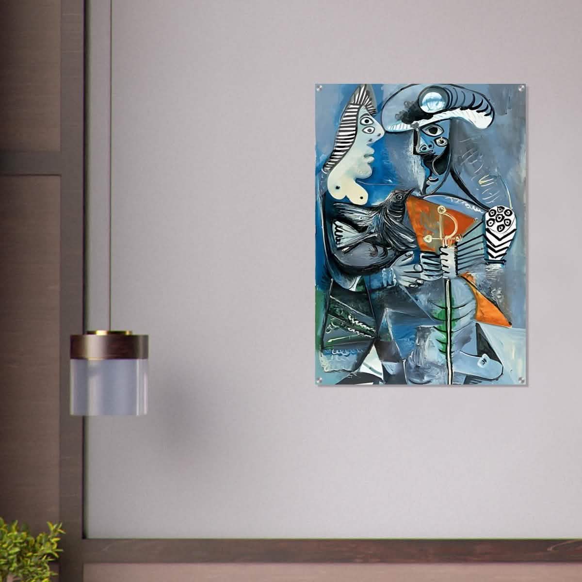 Matador & Wife by Pablo Picasso - Acrylic Print - 70x100 cm / 28x40″ -