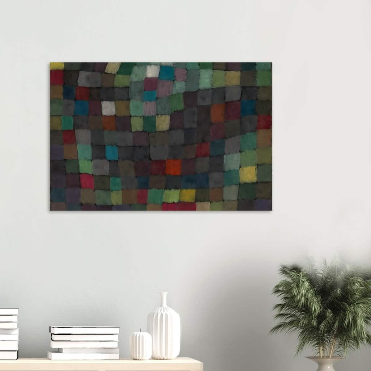 May Picture by Paul Klee - Wood Prints - 60x90 cm / 24x36″ - 20 mm