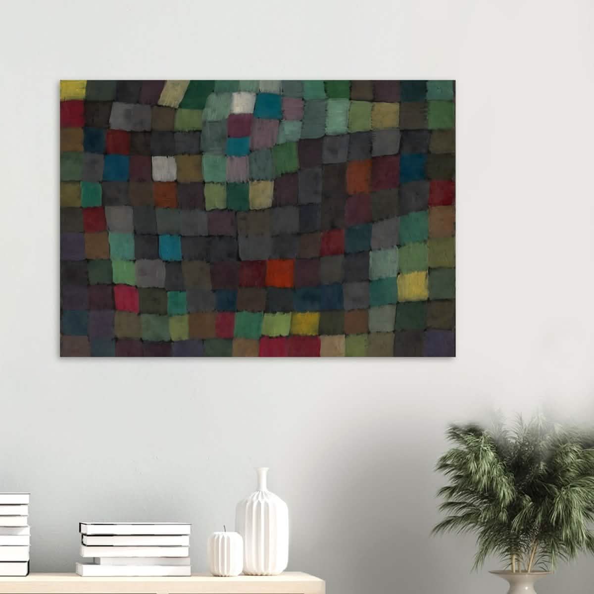 May Picture by Paul Klee - Wood Prints - 70x100 cm / 28x40″ - 20 mm