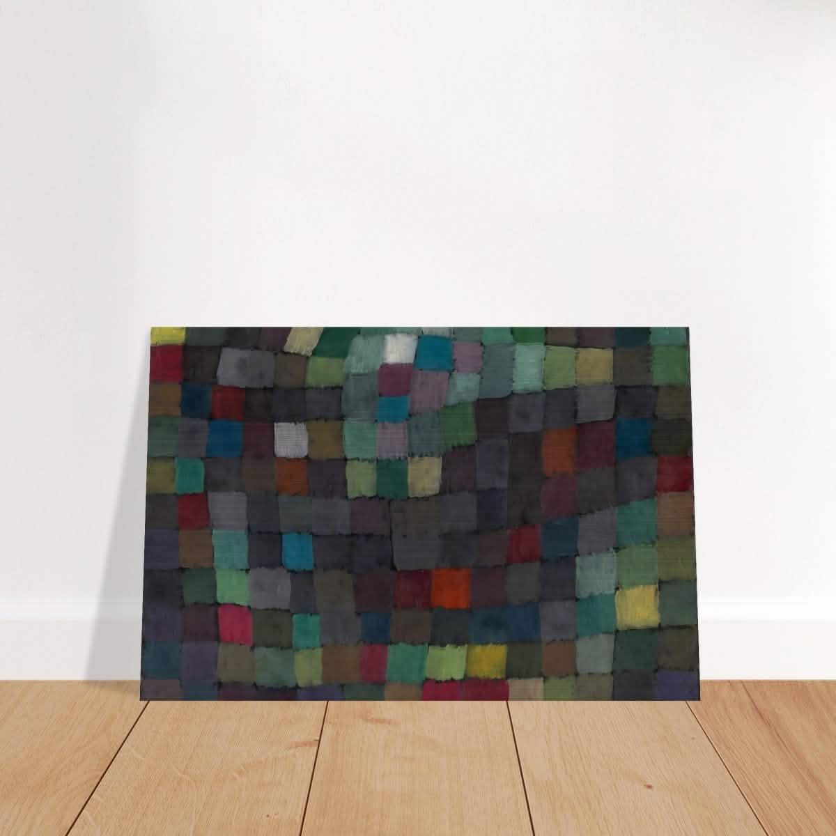 May Picture by Paul Klee - Brushed Aluminum Print - 30x45 cm / 12x18″ -