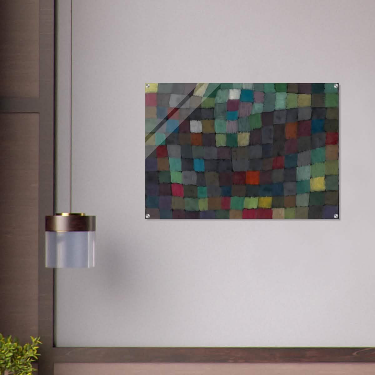 May Picture by Paul Klee - Acrylic Print - 70x100 cm / 28x40″ -