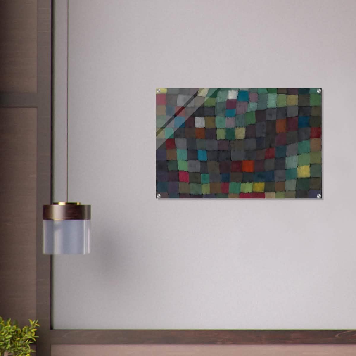 May Picture by Paul Klee - Acrylic Print - 60x90 cm / 24x36″ -