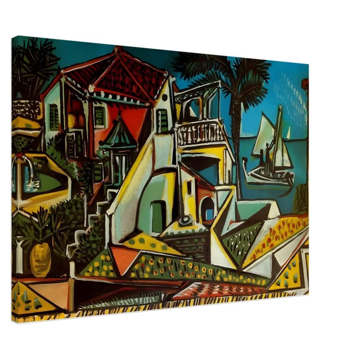 Mediterranean landscape by Pablo Picasso - Canvas - 70x100 cm / 28x40″ - Thick