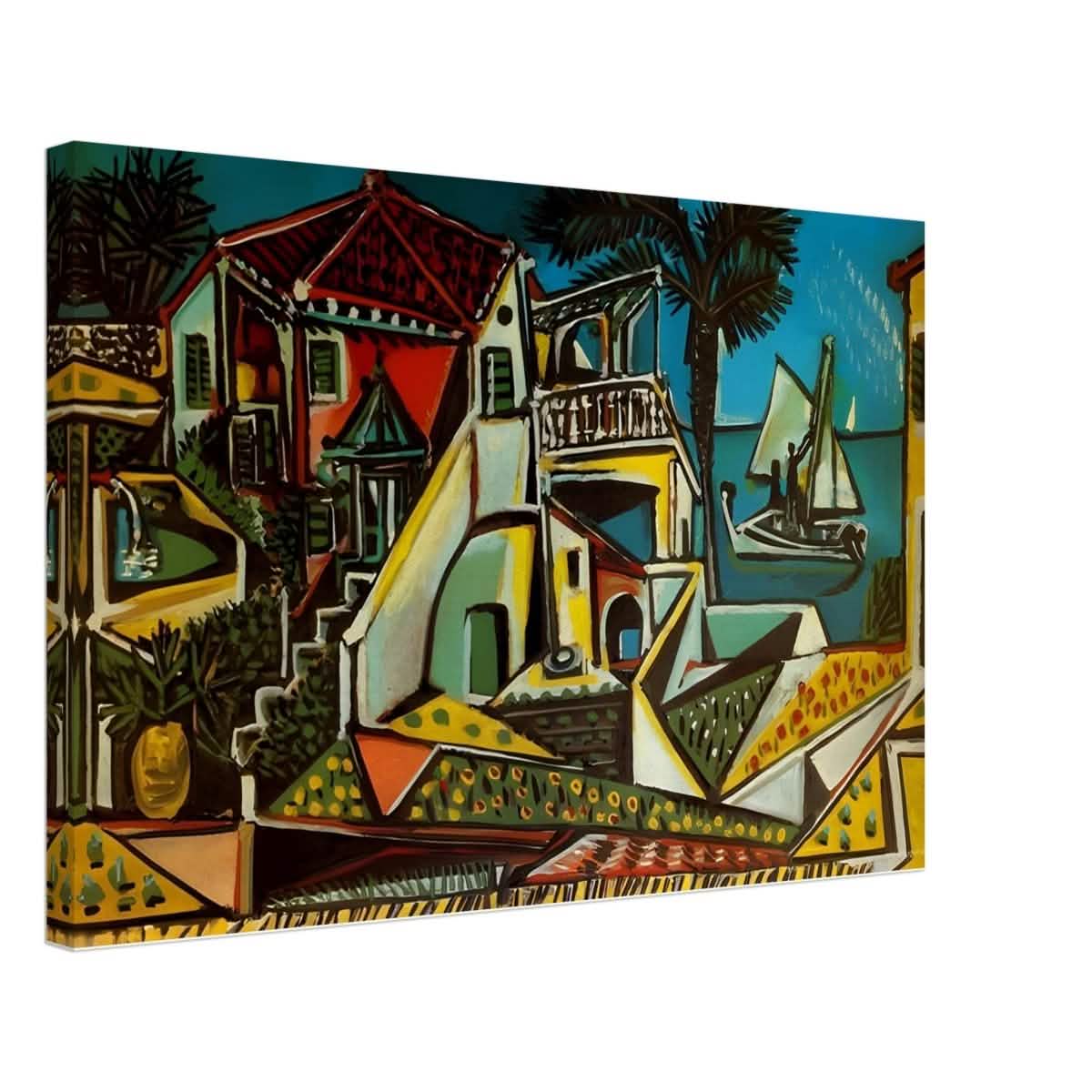 Mediterranean landscape by Pablo Picasso - Canvas - 40x60 cm / 16x24″ - Slim