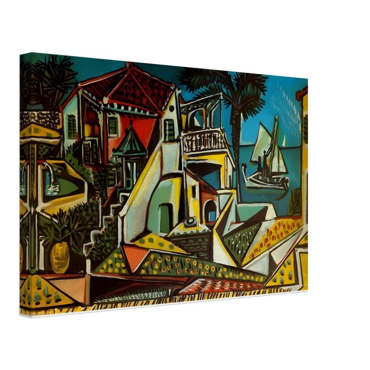 Mediterranean landscape by Pablo Picasso - Canvas - 30x45 cm / 12x18″ - Slim