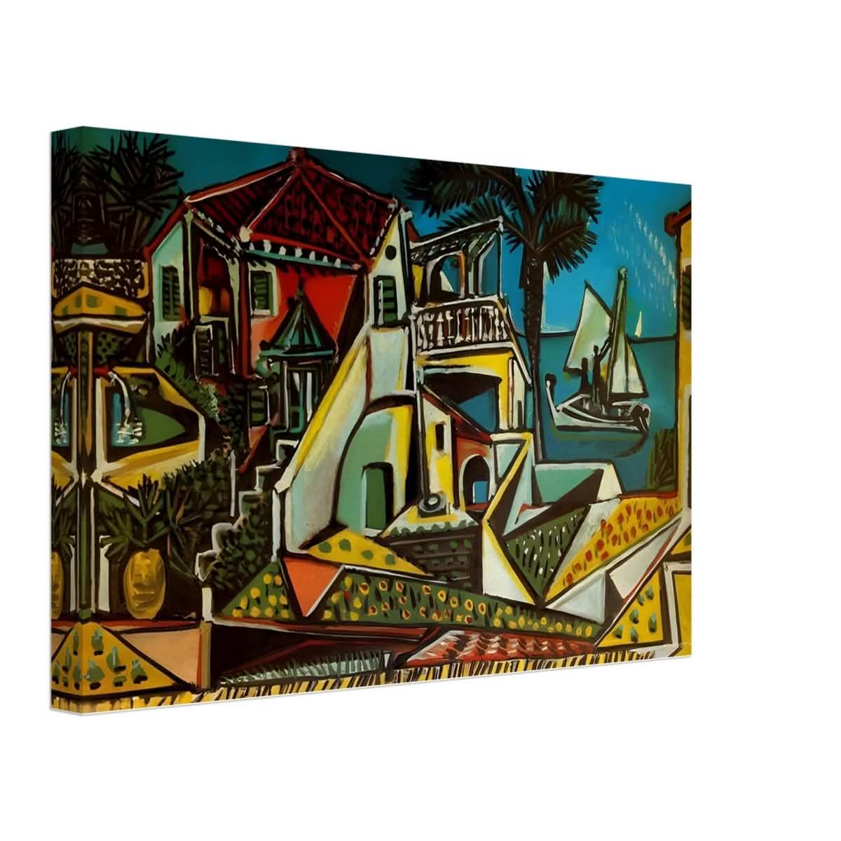 Mediterranean landscape by Pablo Picasso - Canvas - 30x45 cm / 12x18″ - Thick