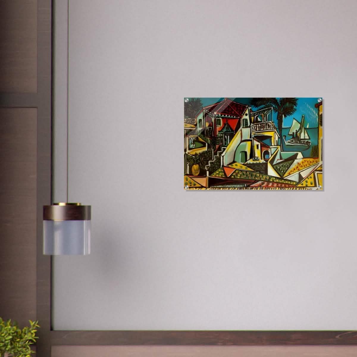 Mediterranean landscape by Pablo Picasso - Acrylic Print - 50x75 cm / 20x30″ -