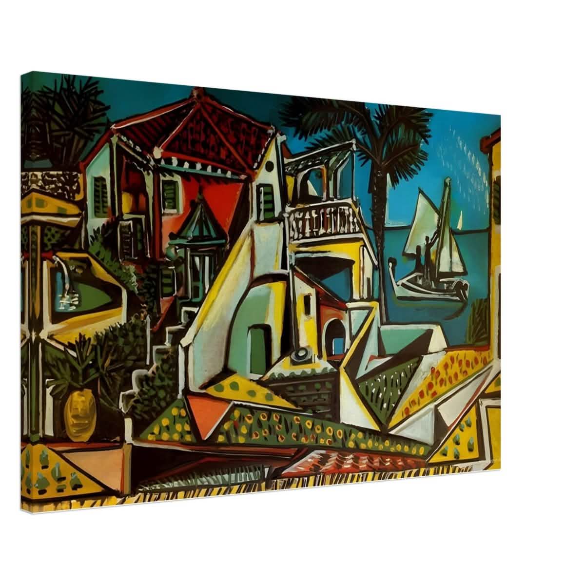Mediterranean landscape by Pablo Picasso - Canvas - 50x75 cm / 20x30″ - Slim