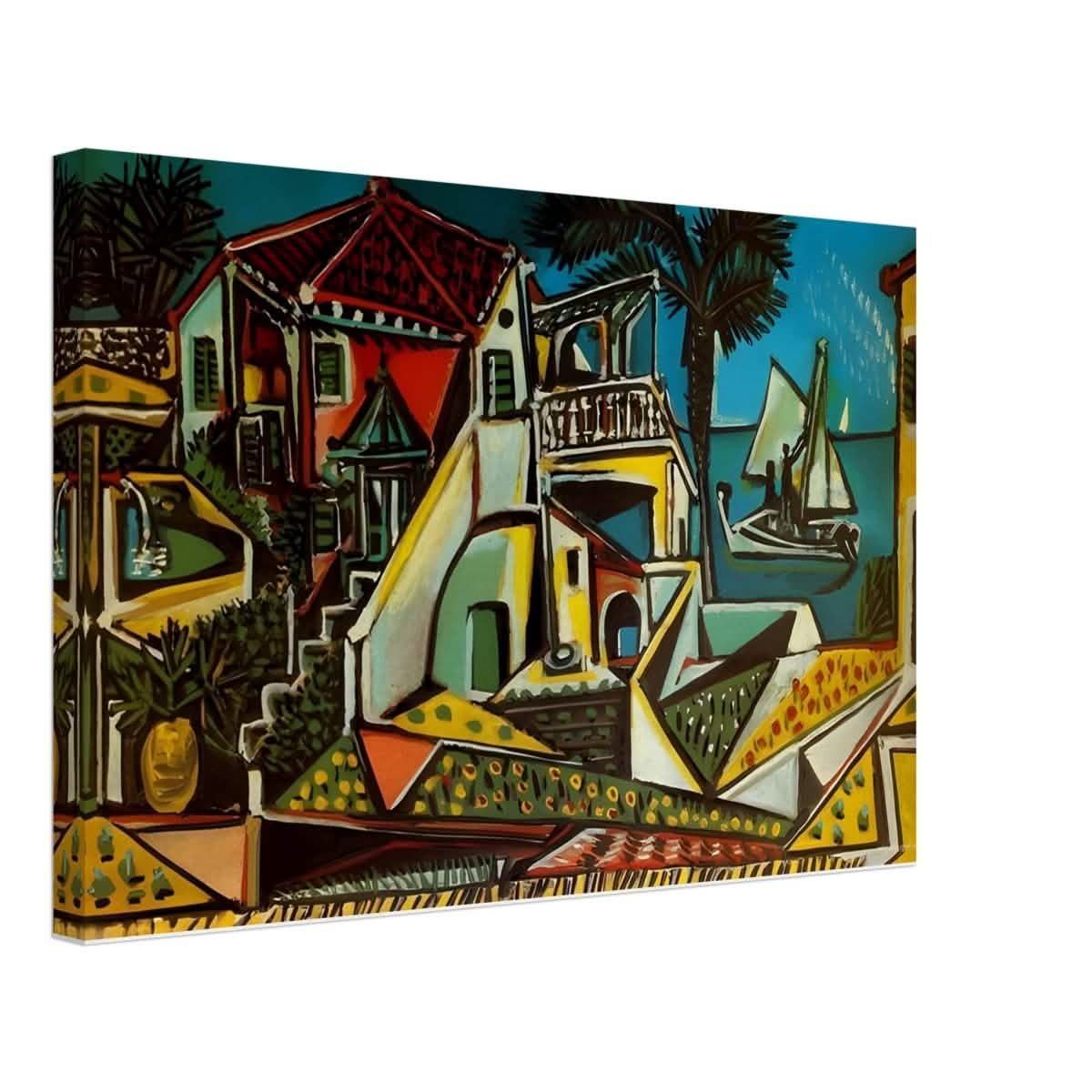 Mediterranean landscape by Pablo Picasso - Canvas - 40x60 cm / 16x24″ - Thick