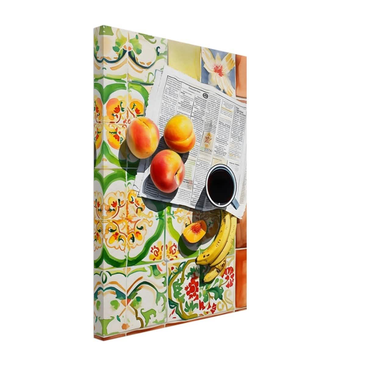 Mediterranean Morning | Contemporary Realism | wall art print - Canvas - 30x45 cm / 12x18″ -