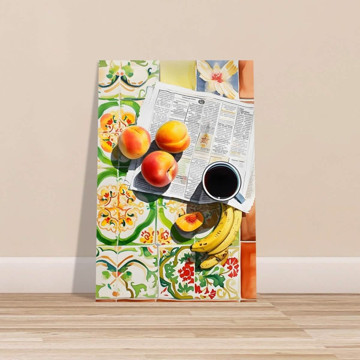 Mediterranean Morning | Contemporary Realism | wall art print - Aluminum Print - 30x45 cm / 12x18″ -