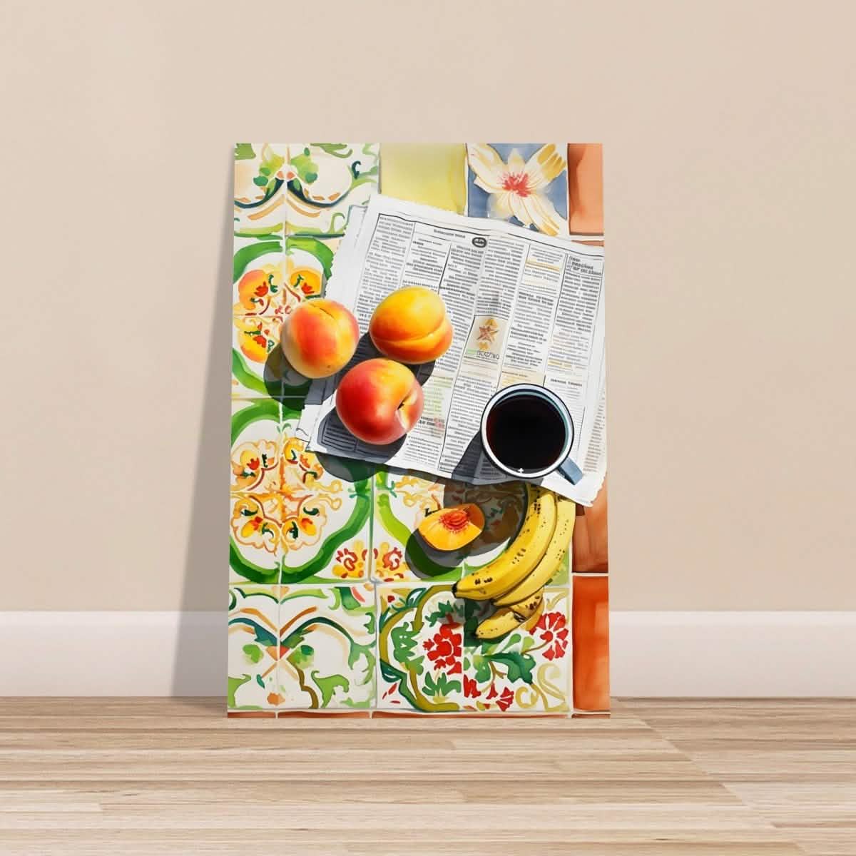 Mediterranean Morning | Contemporary Realism | wall art print - Aluminum Print - 40x60 cm / 16x24″ -