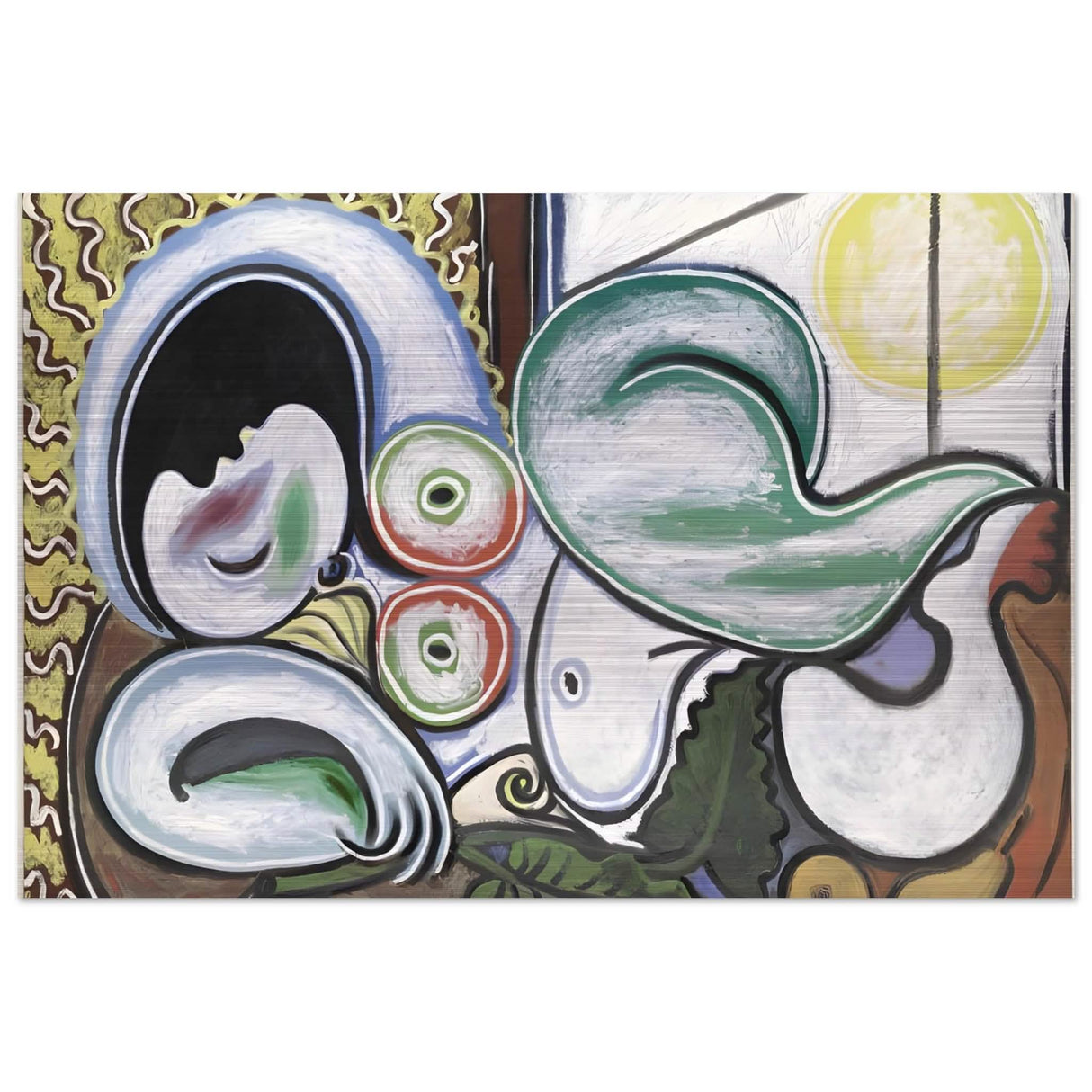 Metamorphosis by Picasso | wall art print - Brushed Aluminum Print - 50x75 cm / 20x30″ -