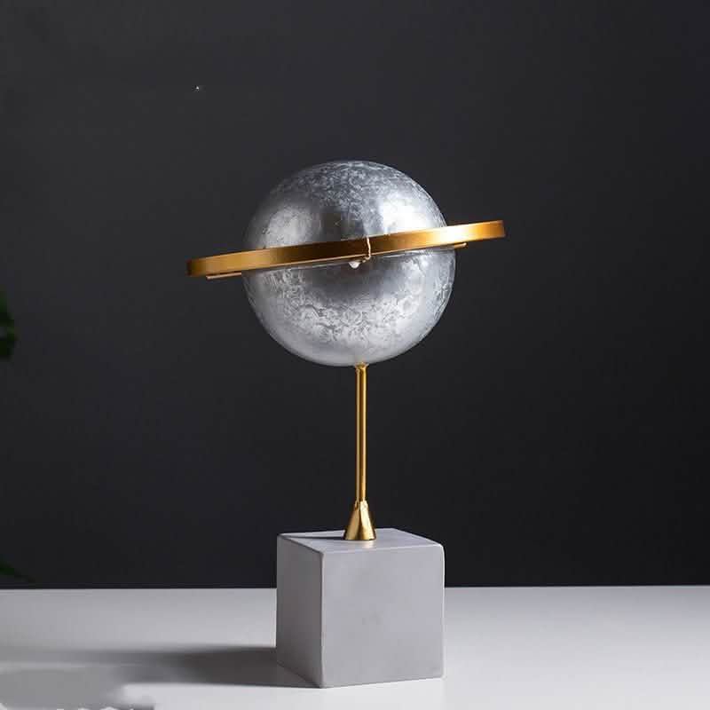 Milky Way Galaxy Resin Ornaments – Nordic Abstract Space Décor - Sun -